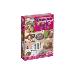 Снимка на Moxy Комплект за рисуване на камъни Еднорог, с брокат