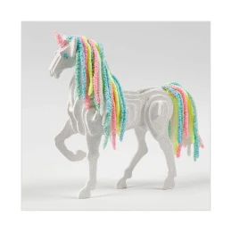 Снимка на Creativ Company 3D Кон, за сглобяване и декорация, дървен, 18 х 4.5 х 16 cm