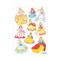 Снимка на Herma Самозалепващи се етикети Принцеси, 3 листа