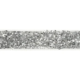 Снимка на Creativ Company Панделка за декорация, 5 m, сребриста