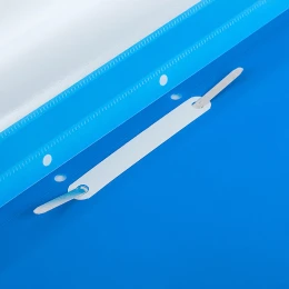 Снимка на Office 1 Папка, PP, с перфорация, синя, 12 броя