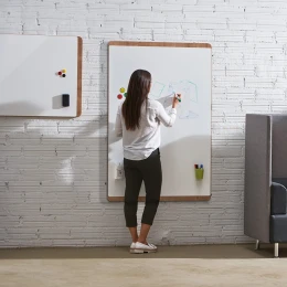 Снимка на Rocada Бяла дъска Natural, магнитна, 75 x 115 cm