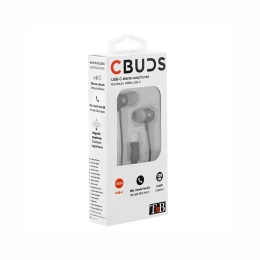 Снимка на Слушалки TNB C-Buds, с тапи, USB Type C, 95 dB, максимална мощност 60 mW, 1.2 m кабел, черни