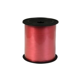 Снимка на Лента-панделка, гланц, 0.5 cm, 200 m, червена