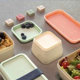 Снимка на Milan Кутия за храна 1918, с бял капак, 330 ml