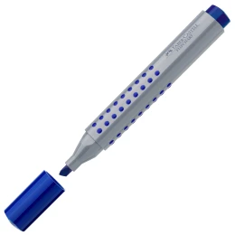 Снимка на Faber-Castell Маркер за флипчарт Grip, скосен, син