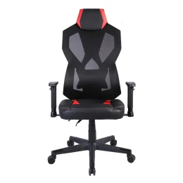 Снимка на Геймърски стол RFG Viper, екокожа и меш, полиамидна основа, до 130 kg, черно-червен