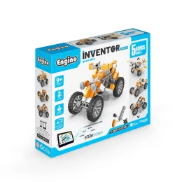 Снимка на Engino Конструктор Inventor Mechanics - Четириколка, 5 в 1