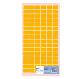 Снимка на Office 1 Самозалепващи се етикети за цени, 12 x 18 mm, оранжеви, 960 броя