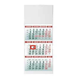 Снимка на Календар, работен, тип пирамида, зелен