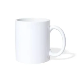 Снимка на BESTSUB Чаша, керамична, клас АА+, бяла, 330 ml, с възможност за персонализация