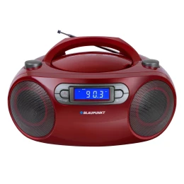 Снимка на Радио Blaupunkt Boombox BB18RD, FM/CD/MP3/USB/AUX, червено, 4 W