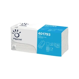 Снимка на Кърпи за ръце Papernet Special, Z-сгъвка, двупластови, 23 x 23 cm, 143 къса