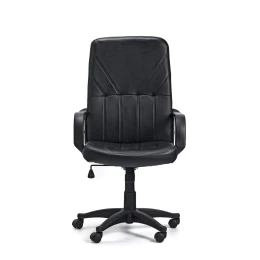 Снимка на Директорски стол Mega, екокожа, Tilt механизъм, до 120 kg, черен