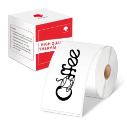 Снимка на Phomemo Етикети за термопринтер XP5080, на ролка, бели, 5 х 8 cm, 100 етикета