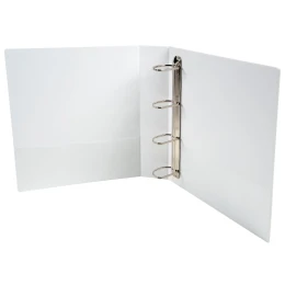 Снимка на Exacompta Папка Kreacover, А4, с 4 ринга, 3 джоба, 75 mm, бяла